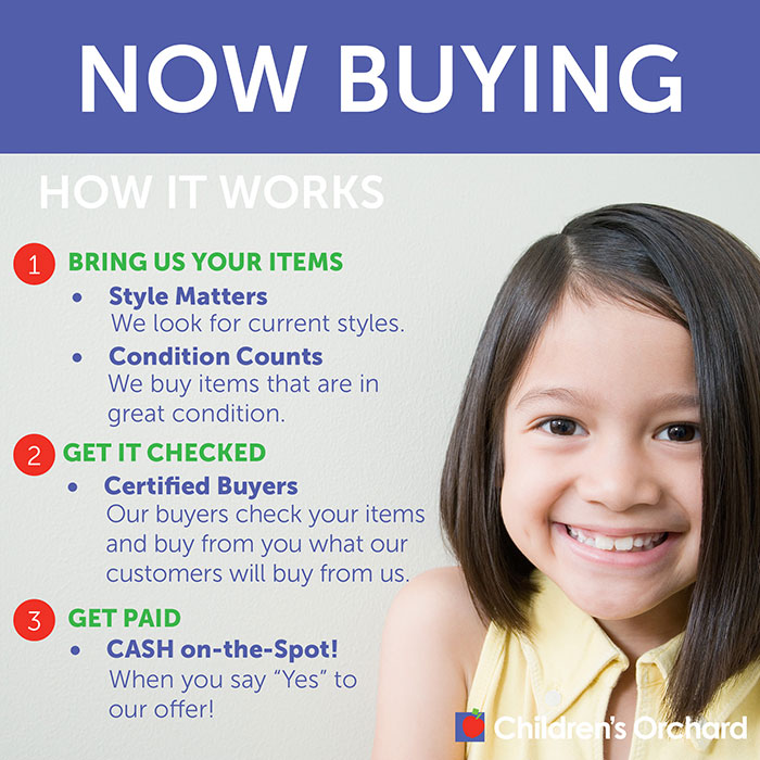 NOW BUYING! Get Cash or In-Store Credit!